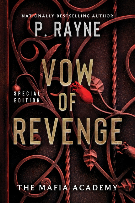 Book cover of 'Vow of Revenge' from 'The Mafia Academy' series by P. Rayne